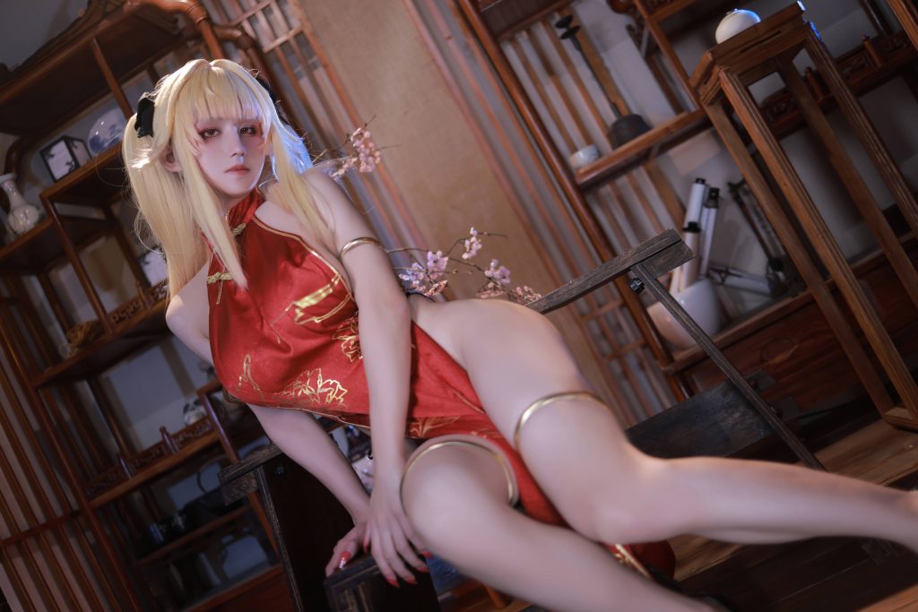 图片[2]_83P桜满三时 萌姬联合 旗袍 cosplay图片NO.004_次元岛