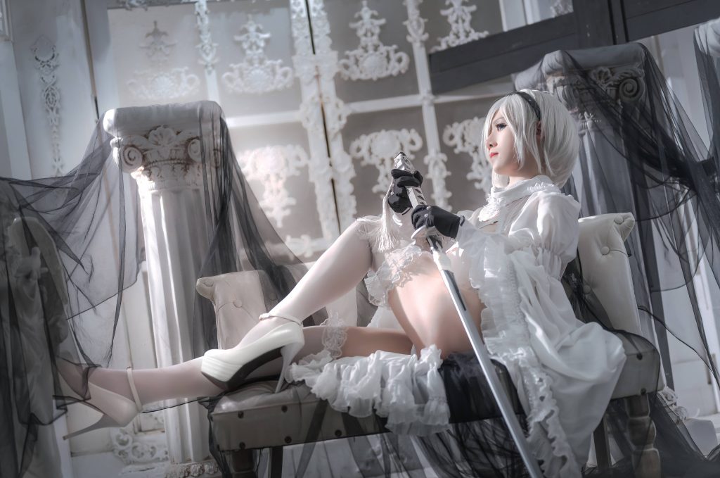 图片[2]_20P桜满三时 2B花嫁 美人骨 Cosplay NO.005_次元岛