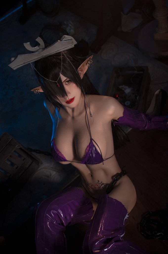 图片[4]_31P桜满三时 黑兽奥利卡同人 cosplay图片NO.001_次元岛
