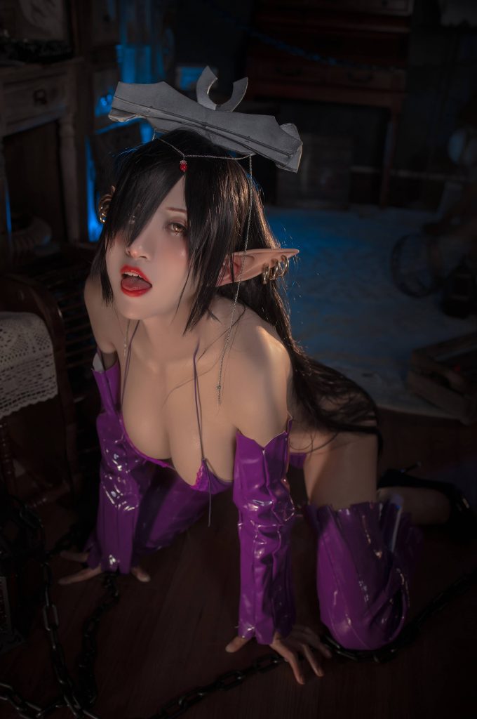 图片[1]_31P桜满三时 黑兽奥利卡同人 cosplay图片NO.001_次元岛