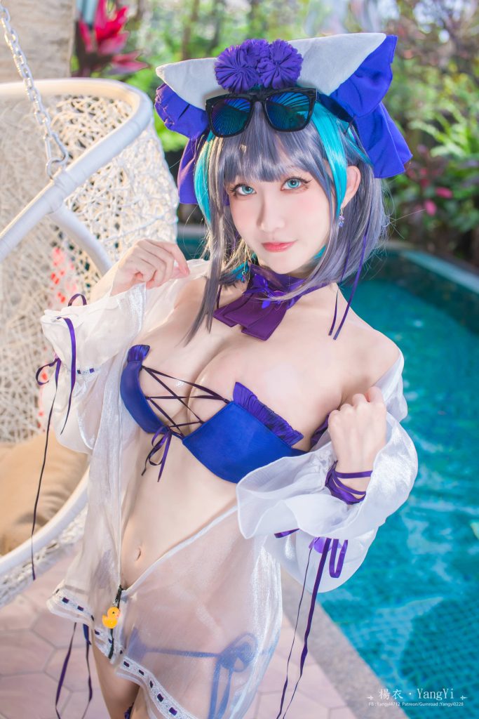图片[1]_55P+2视频楊衣Yangyi 柴郡 丰满大胸Coser手机壁纸NO.003_次元岛