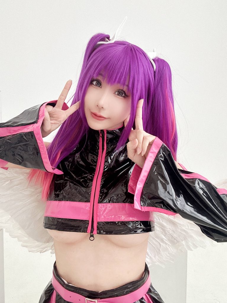 图片[5]_93P+2视频楊衣Yangyi 利米艾拉 紫色 皮衣Cosplay中国次元岛NO.004_次元岛