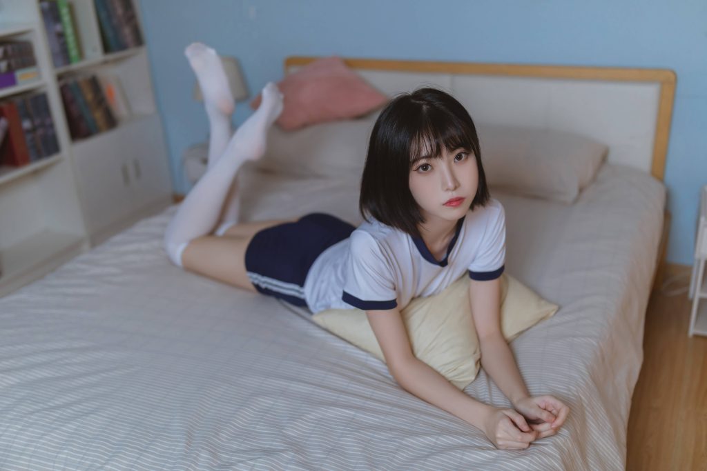 图片[2]_31P许岚LAN 放学回家 白色丝袜学生装NO.025_次元岛