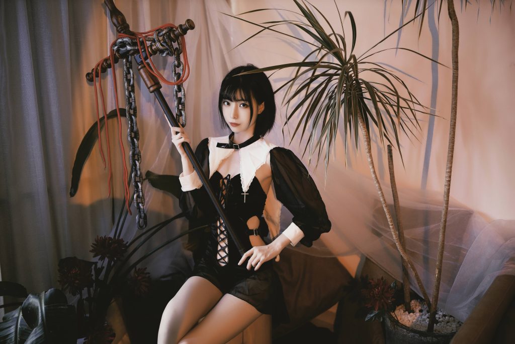 图片[1]_37P许岚LAN 修女创作 黑丝性感cosplay二次元NO.014_次元岛