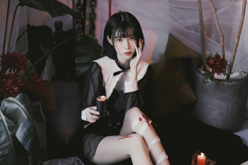37P许岚LAN 修女创作 黑丝性感cosplay二次元NO.014_次元岛
