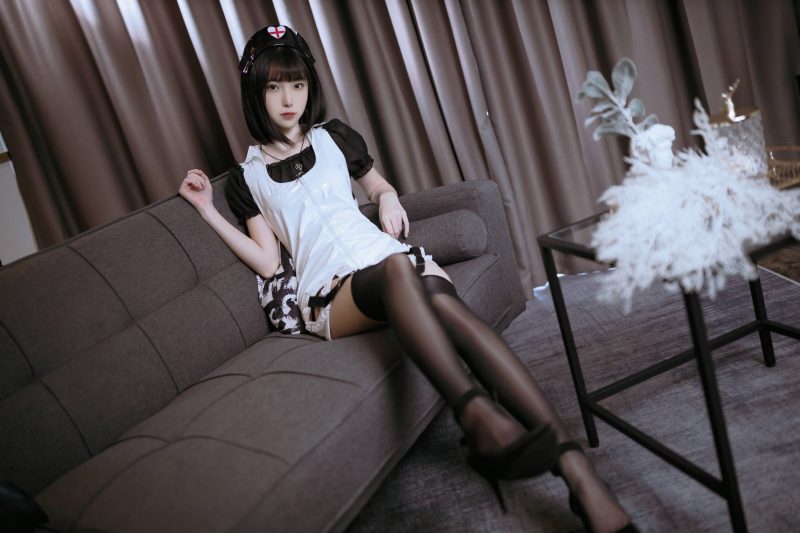 40P许岚LAN 黑丝护士 沙发写真 cosplay图片NO.027_次元岛