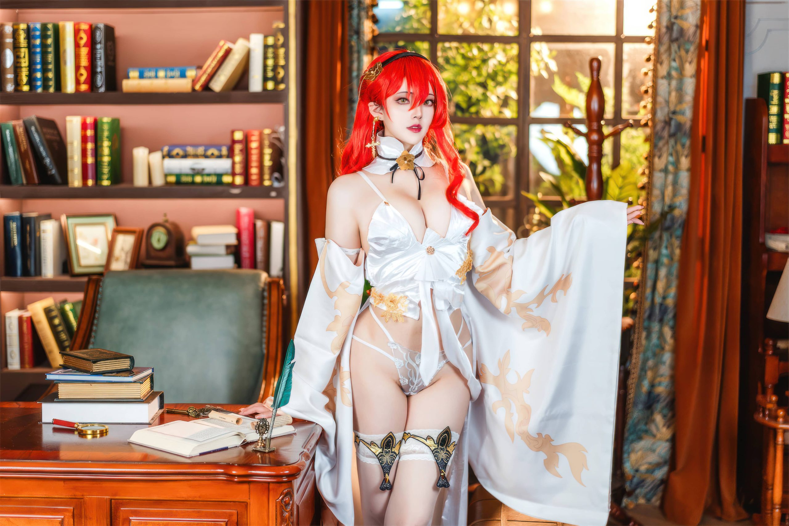 77PNatsuko夏夏子 崩坏：星穹铁道 姬子礼服 cosplay二次元NO.062_次元岛