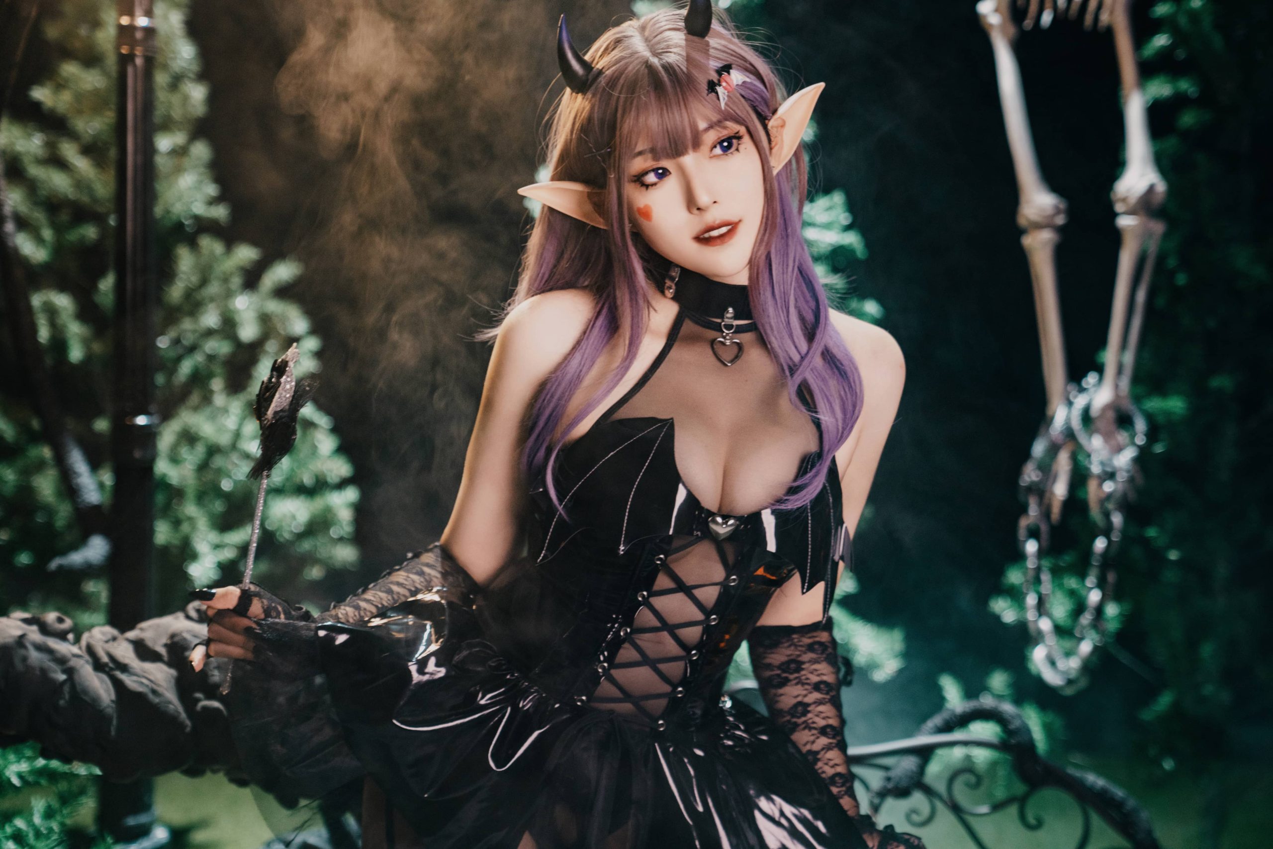 52P+1视频Natsuko夏夏子 万圣小魔女 cosplay二次元NO.056_次元岛