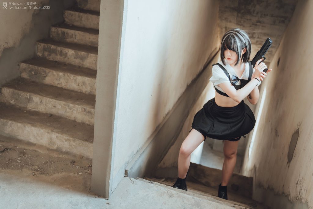 图片[1]_40PNatsuko夏夏子 绑带特工 cosplay二次元NO.061_次元岛