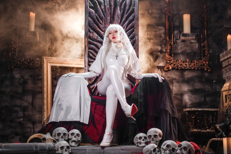 61P+1视频Natsuko夏夏子 白修女 cosplay图片NO.063_次元岛