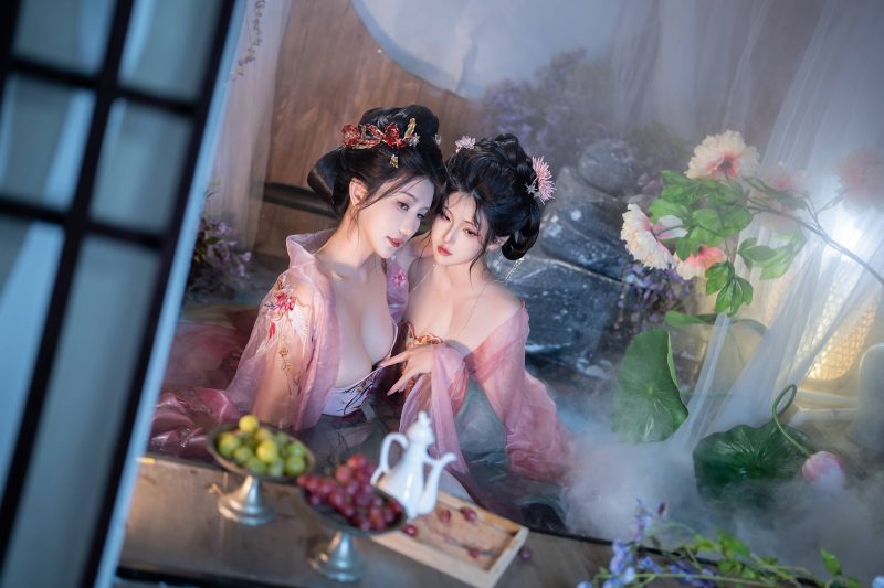 111P+2视频Natsuko夏夏子 瑶池洗凝脂 &星澜 cosplay图片NO.053_次元岛