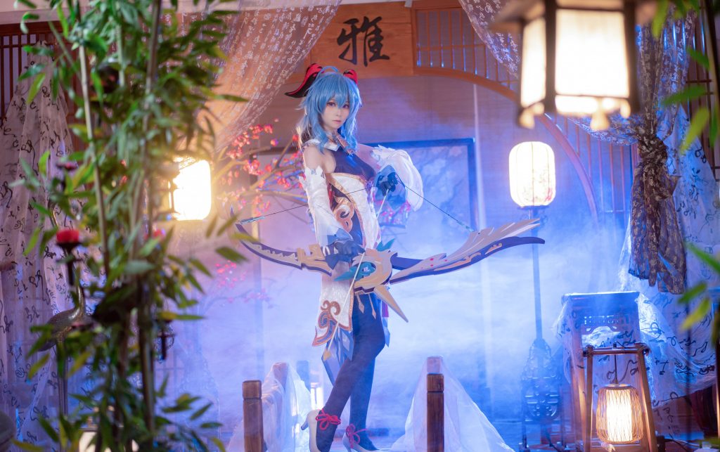 图片[2]_9P坂坂白 原神甘雨 二次元cos姬 同人NO.001_次元岛