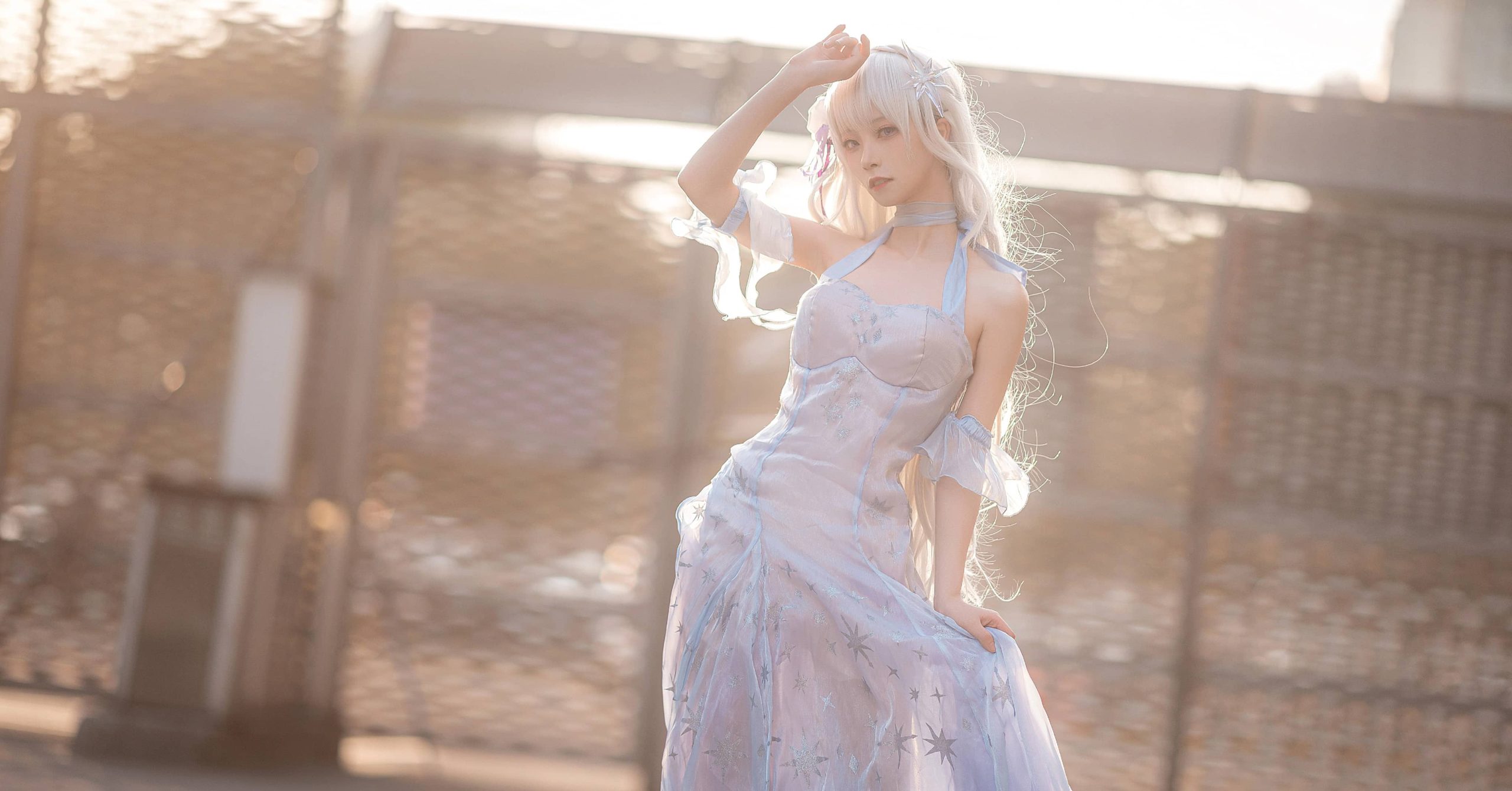 10P坂坂白 艾米莉亚 Cosplay图片NO.002_次元岛