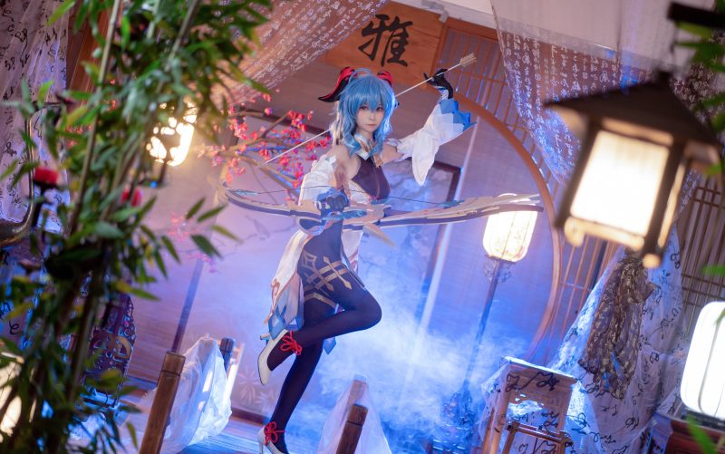 9P坂坂白 原神甘雨 二次元cos姬 同人NO.001_次元岛