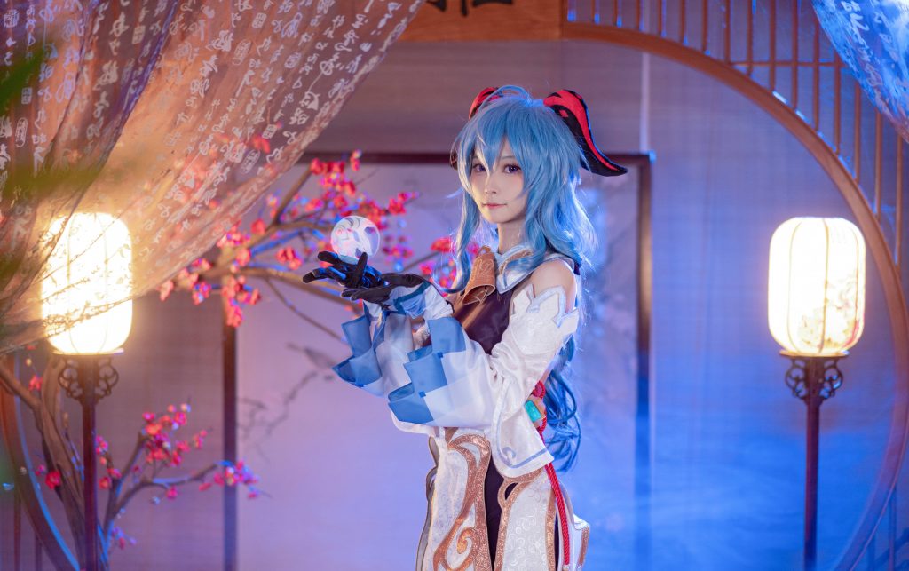 图片[5]_9P坂坂白 原神甘雨 二次元cos姬 同人NO.001_次元岛