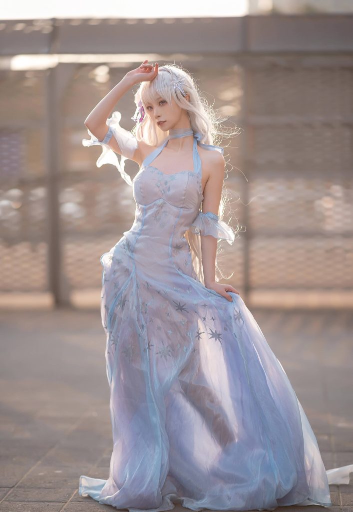 图片[4]_10P坂坂白 艾米莉亚 Cosplay图片NO.002_次元岛