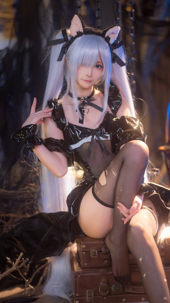 图片[2]_9P坂坂白 雅努斯小恶魔 黑丝 性感 Cosplay图片NO.013_次元岛