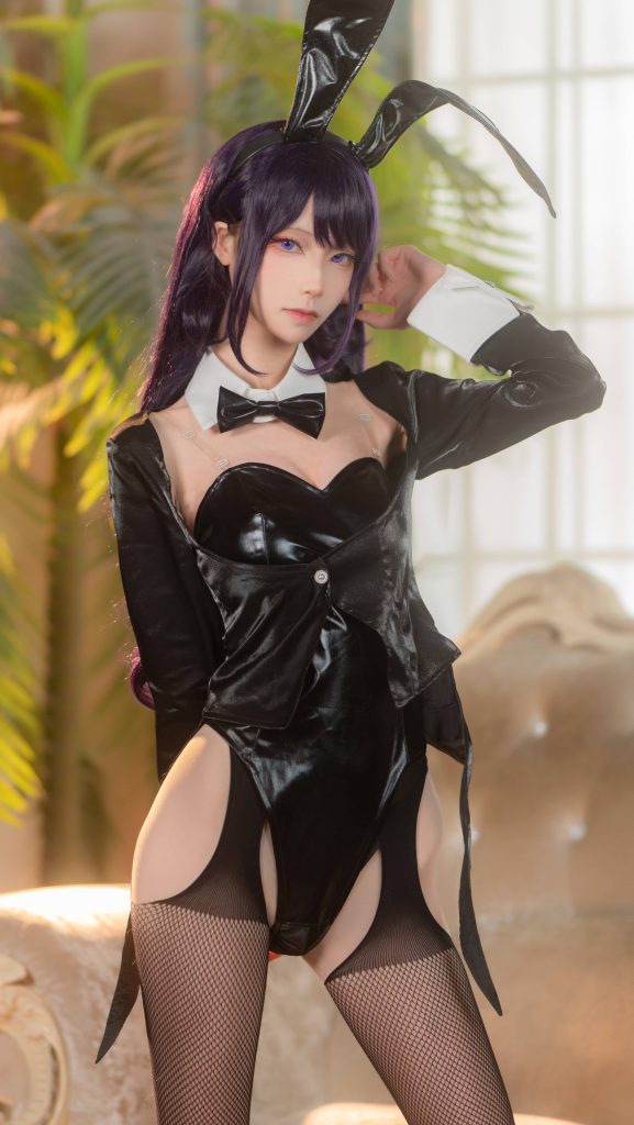 图片[1]_11P坂坂白 喜多川兔女郎 cosplay图片NO.010_次元岛