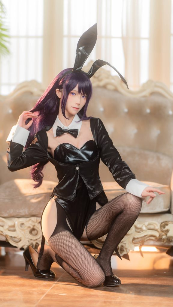 图片[2]_11P坂坂白 喜多川兔女郎 cosplay图片NO.010_次元岛