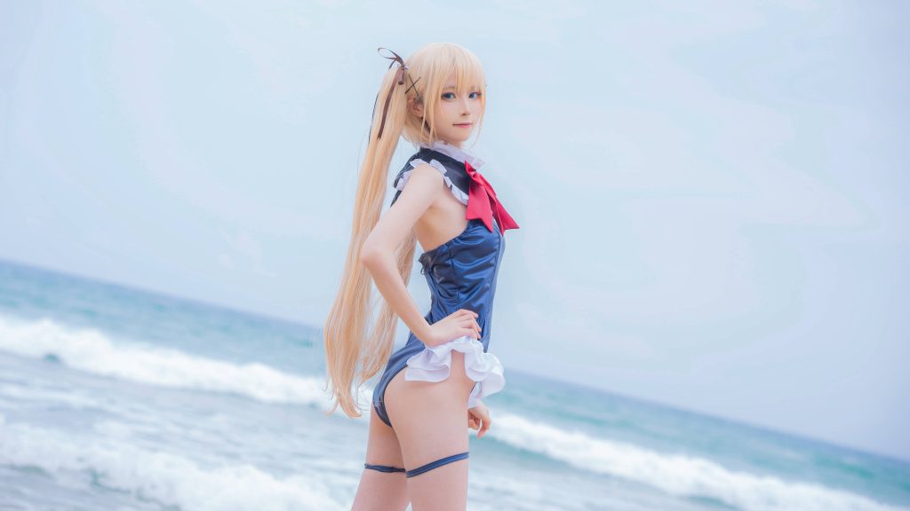 图片[2]_9P坂白 玛丽萝丝泳装 cosplay二次元NO.007_次元岛