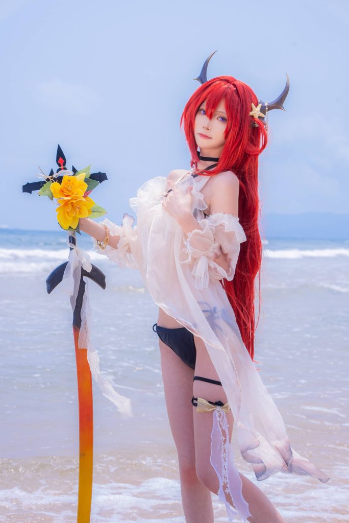 图片[1]_9P坂坂白 史尔特尔泳装 Cosplay中国 次元岛NO.012_次元岛