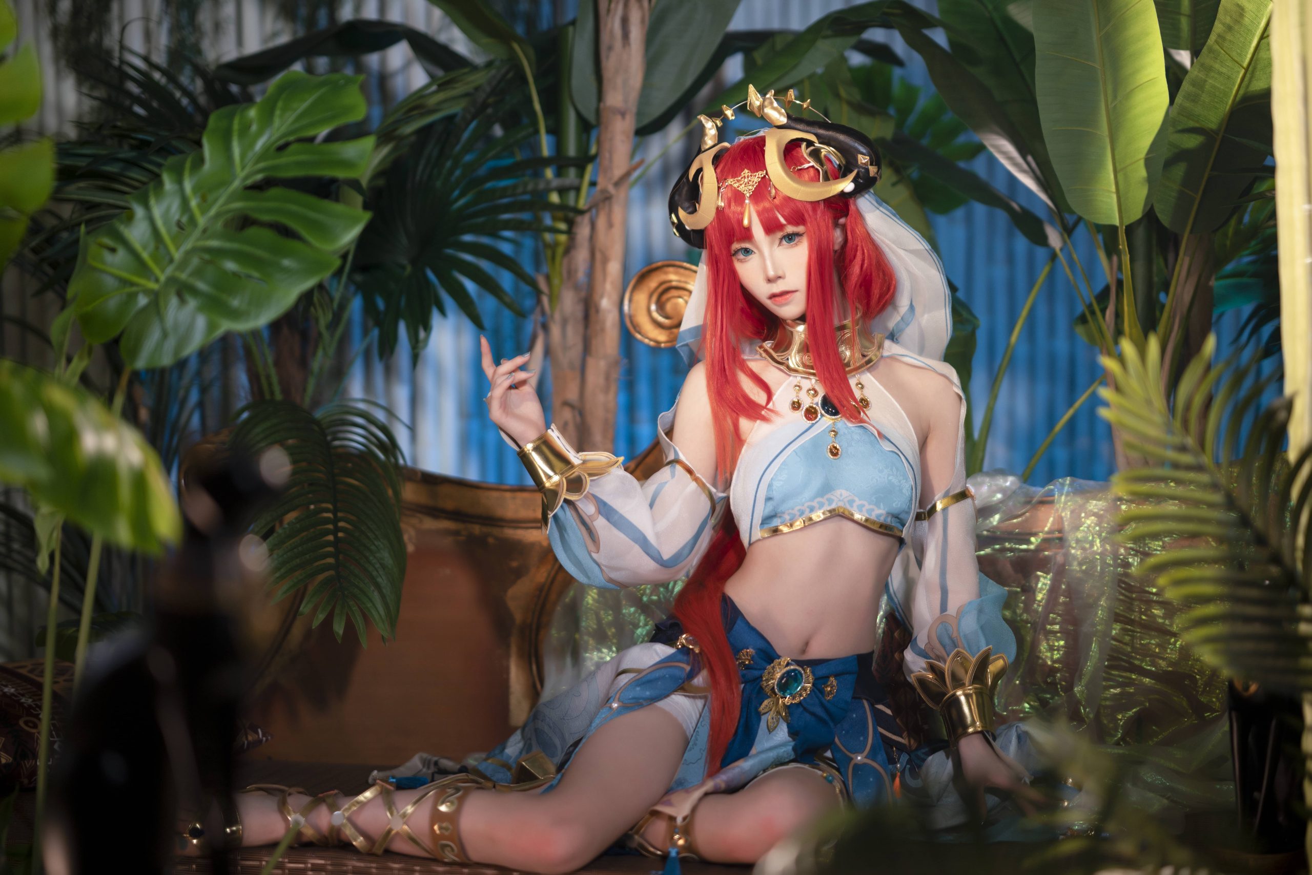 9P坂坂白 原神妮露 Cosplay中国NO.015_次元岛