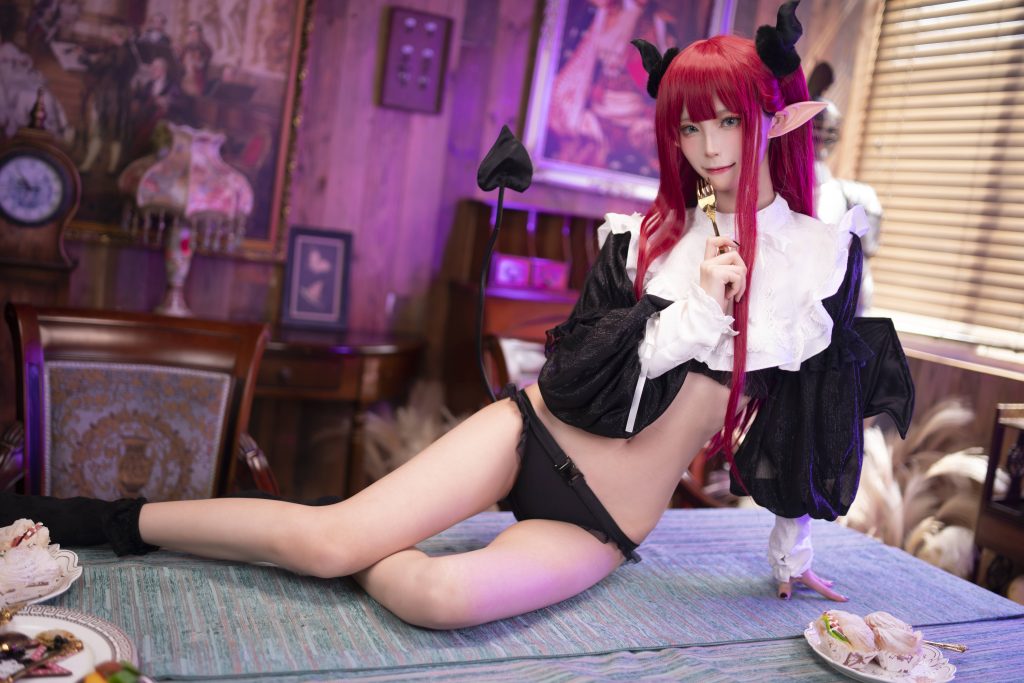 图片[3]_16P坂坂白 喜多川海梦魅魔 Cosplay中国NO.009_次元岛