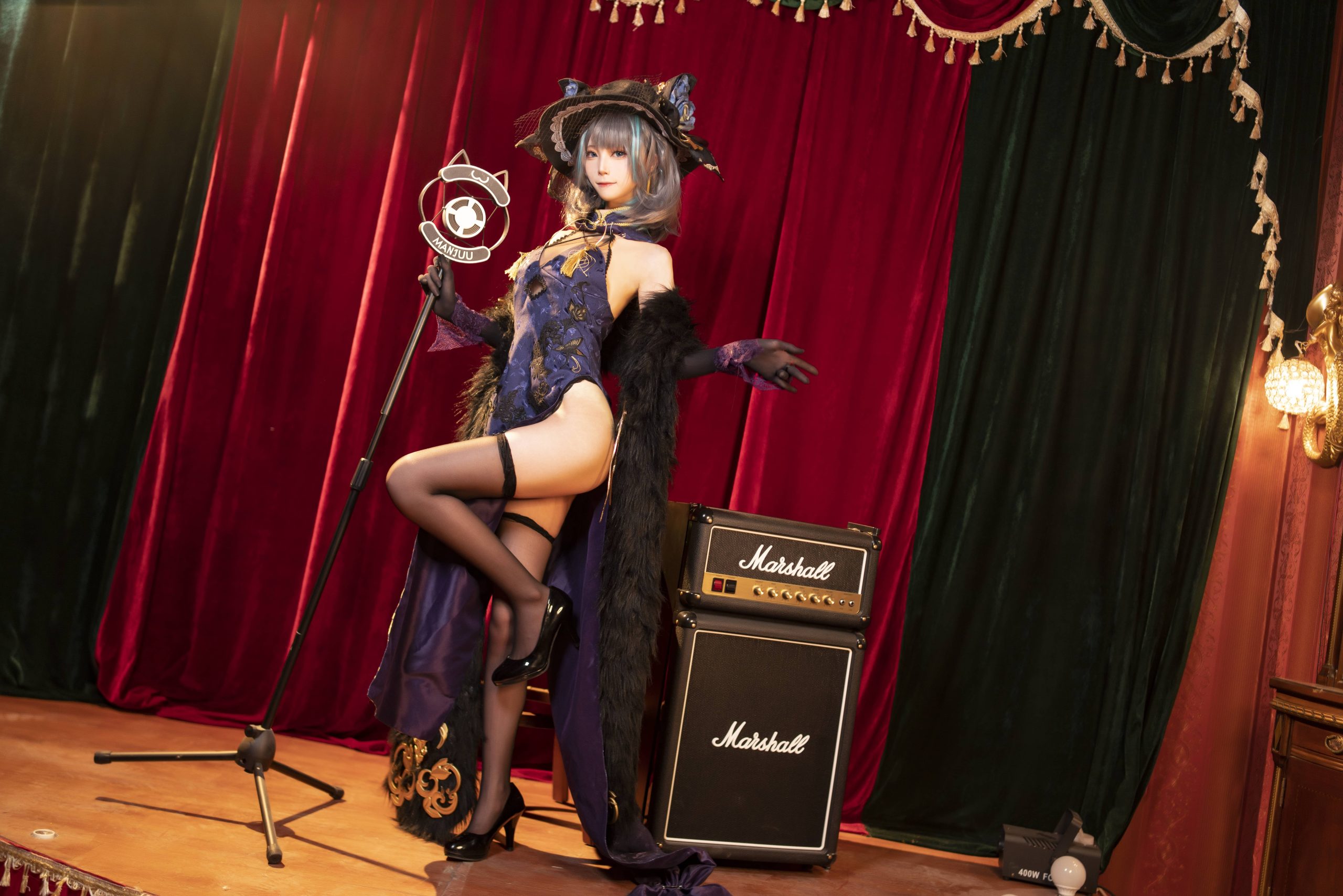 9P坂坂白 柴郡旗袍 中国Cosplay门户网站NO.003_次元岛