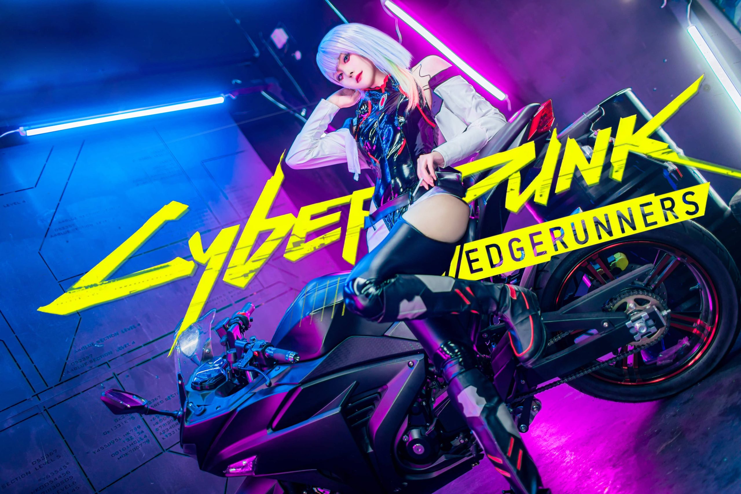 61PNatsuko夏夏子 赛博朋克边缘行者Lucy Cosplay中国NO.036_次元岛