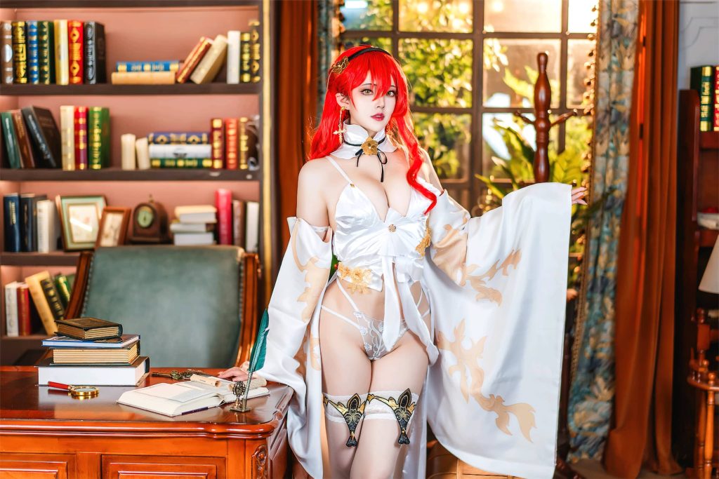 图片[1]_77PNatsuko夏夏子 崩坏：星穹铁道 姬子礼服 二次元ACG美图NO.043_次元岛