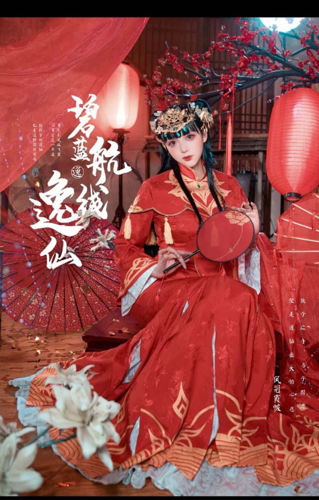 图片[1]_14P枣糕下野病弃 逸仙·凤冠霞 二次元ACG美图NO.032_次元岛