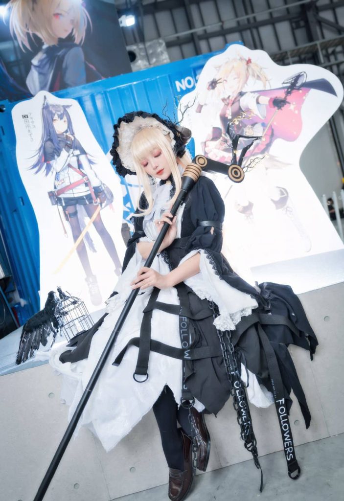 图片[3]_13P枣糕下野病弃 明日方舟夜莺 cosplay福利NO.020_次元岛