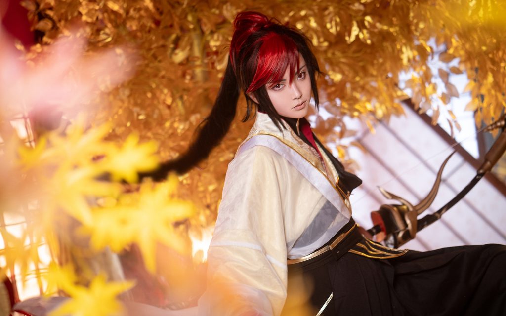 图片[1]_18P枣糕下野病弃 阴阳师-神乐 cosplay图片NO.033_次元岛