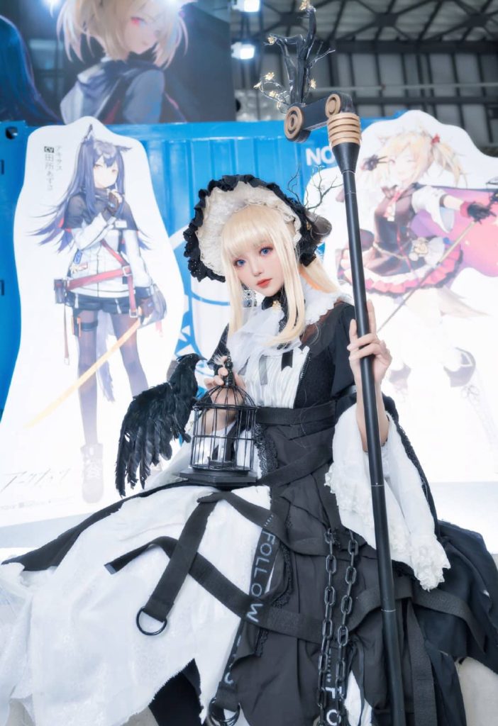 图片[4]_13P枣糕下野病弃 明日方舟夜莺 cosplay福利NO.020_次元岛