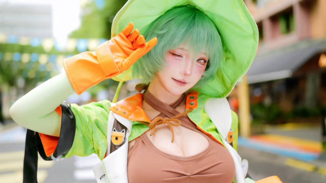 杜杜Dolly cos视频 碧蓝航线 纳希莫夫 新启之日_次元岛