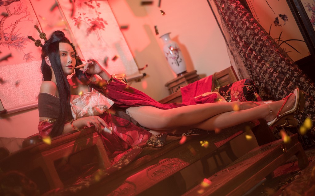 7P枣糕下野病弃 花魁方莹 Cosplay中国NO.015_次元岛