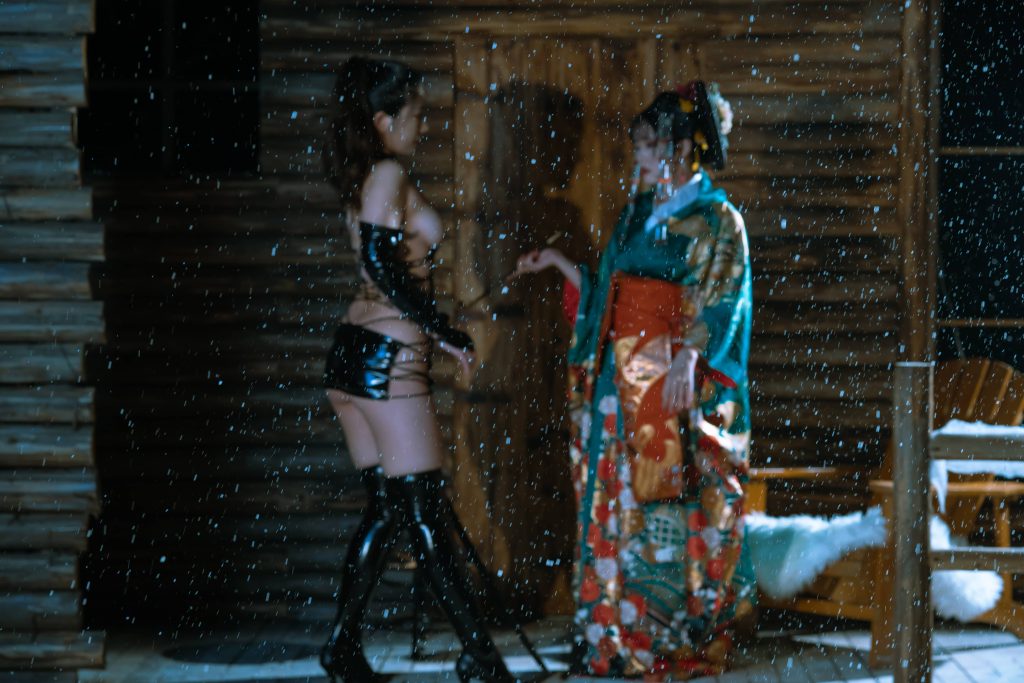 图片[2]_59P+1视频Natsuko夏夏子 云溪溪×星澜×夏夏子 花魁X忍者 NO.023_次元岛