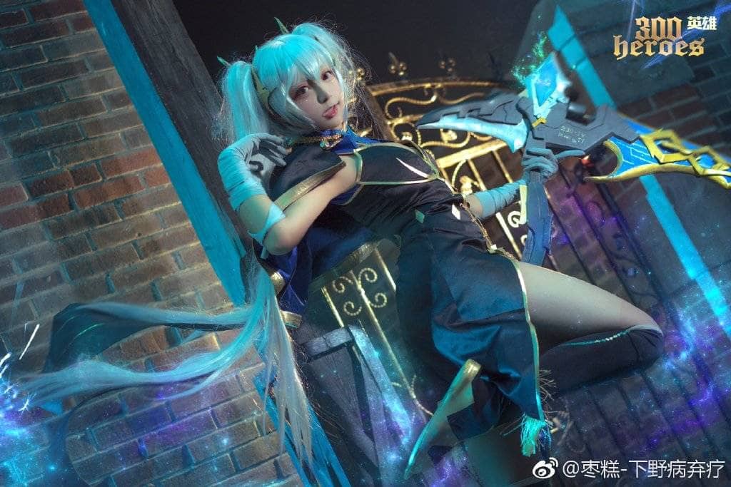 图片[2]_9P枣糕下野病弃 300英雄国漫 Cosplay中国NO.046_次元岛