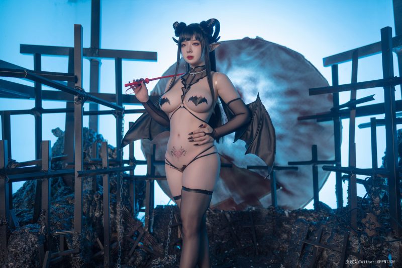 40P皮皮奶 魅魔2 高清美女图片NO.054_次元岛