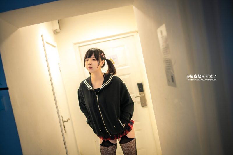 50P皮皮奶 黑网袜 Cosplay中国NO.005_次元岛