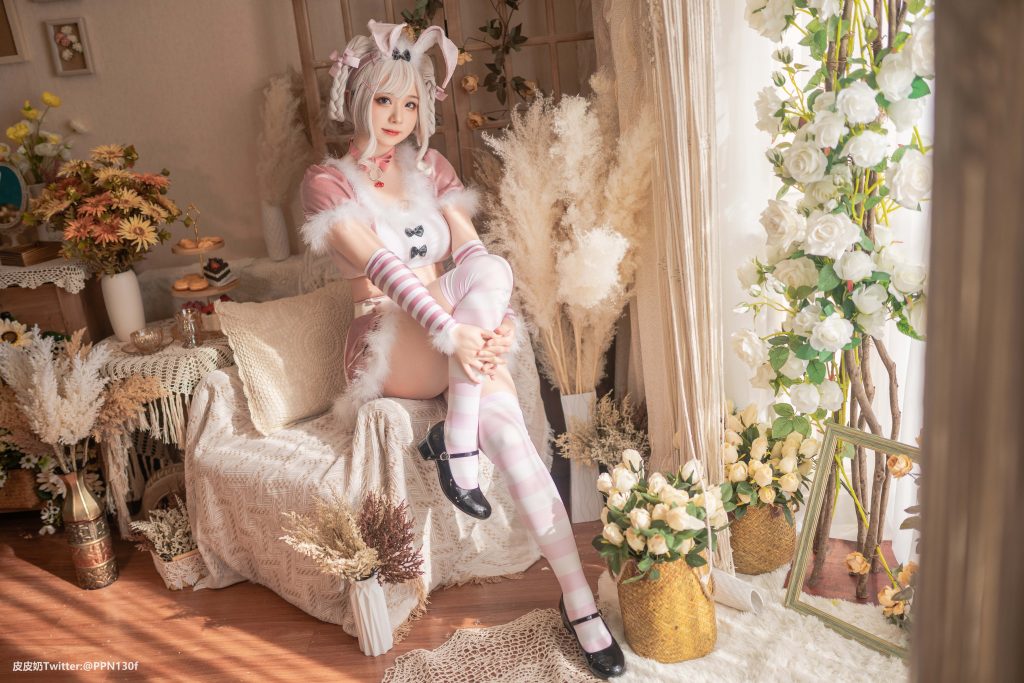 图片[4]_71P皮皮奶 粉色兔兔 Cosplay中国NO.043_次元岛