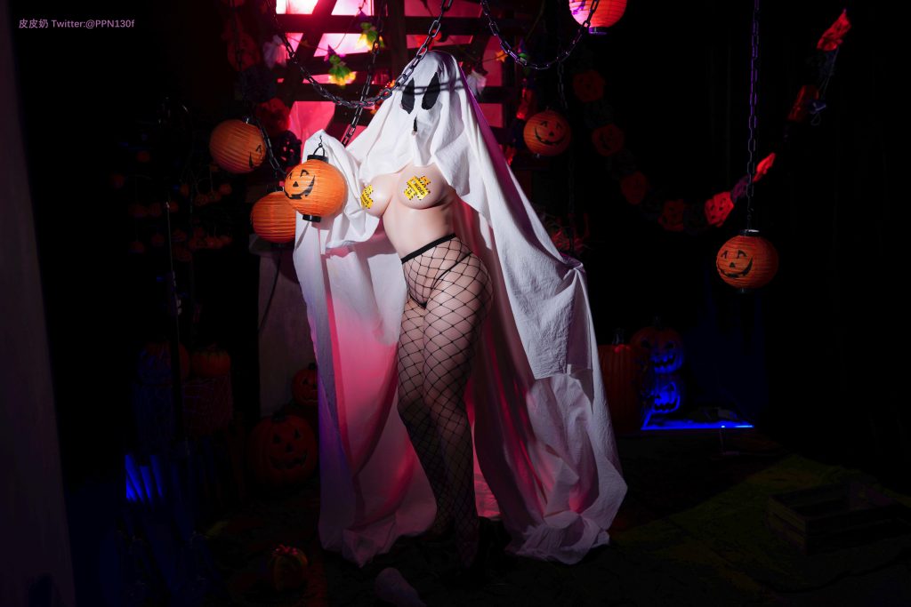 图片[4]_68P皮皮奶 万圣节幽灵 cosplay图片NO.032_次元岛
