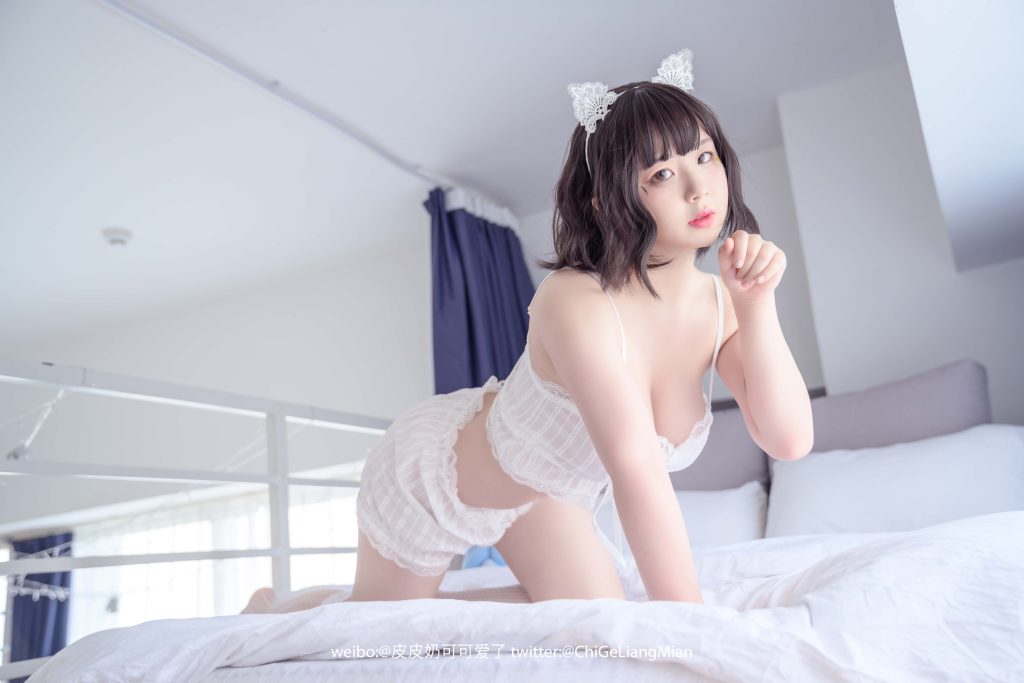 图片[1]_50P皮皮奶 白睡衣 4k美女超高清大图片NO.023_次元岛