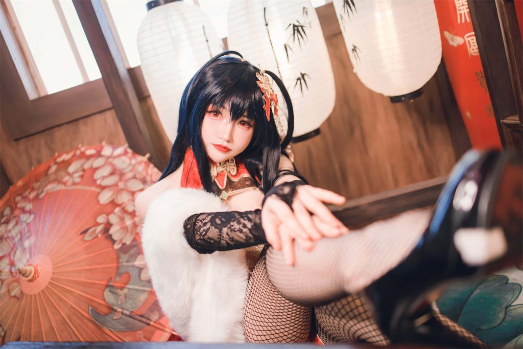 图片[4]_35PCoser衣衣 碧蓝航线 大凤旗袍 cosplay福利 NO.014_次元岛