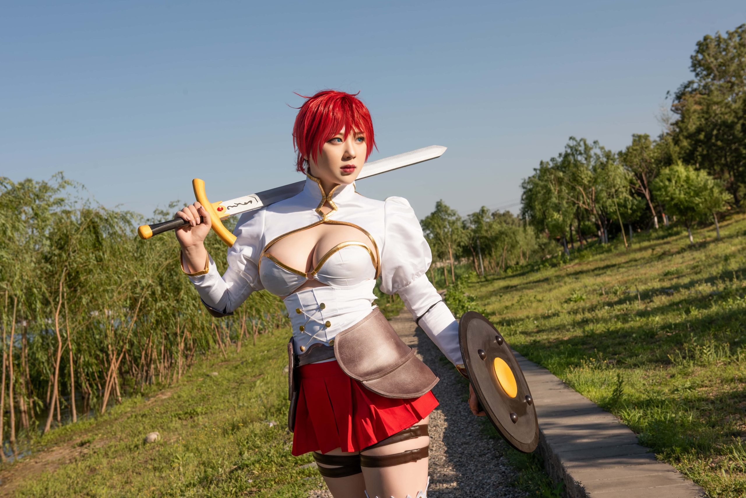 14P皮皮奶 布狄卡cos 二次元ACG美图NO.047_次元岛