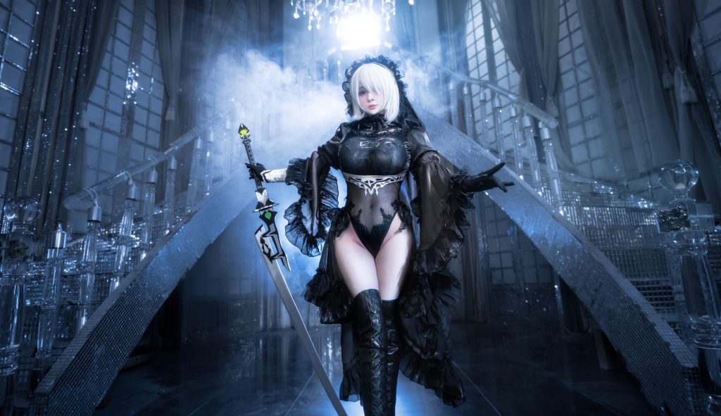 图片[4]_19P叉子宝宝 2B 尼尔机械纪元 cosplay图片NO.013_次元岛