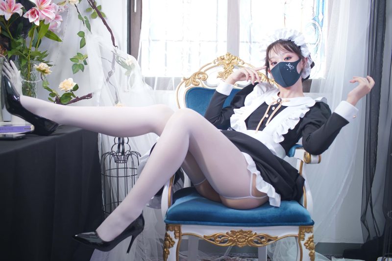 144P茶籽ccz 欧式女仆 cosplay二次元NO.001_次元岛