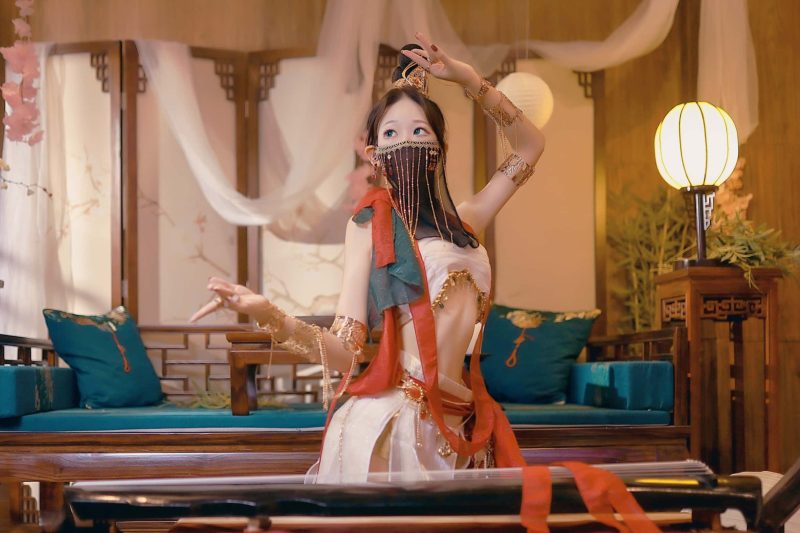 113P茶籽ccz 龙门飞天 敦煌 cosplay图片 丰满NO.002_次元岛