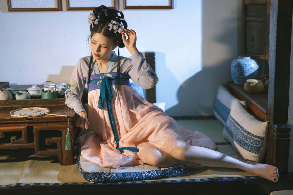 图片[1]_76P+2视频鹿八岁baby 花想容汉服 赠送图NO.004_次元岛