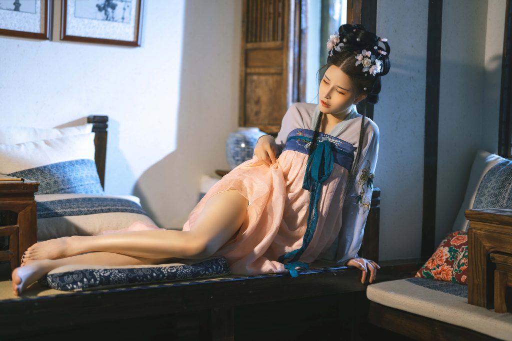 图片[3]_76P+2视频鹿八岁baby 花想容汉服 赠送图NO.004_次元岛